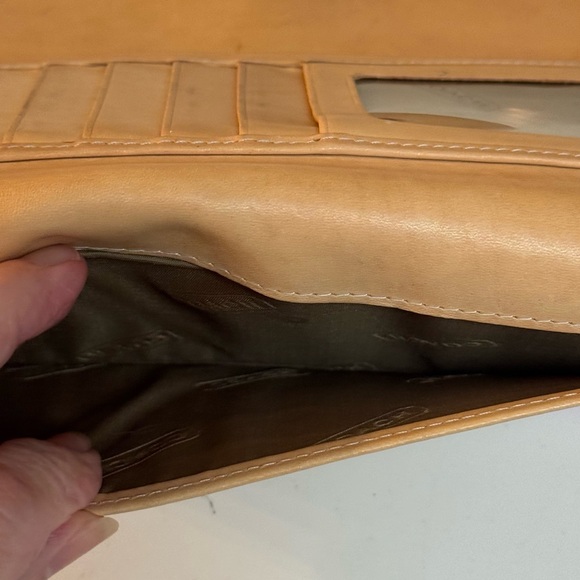 🩷 COACH SIGNATURE Y2K CANVAS WALLET WITH LEATHER TRIM! - Picture 7 of 9